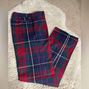 Janie and Jack Boys sz12 plaid pants